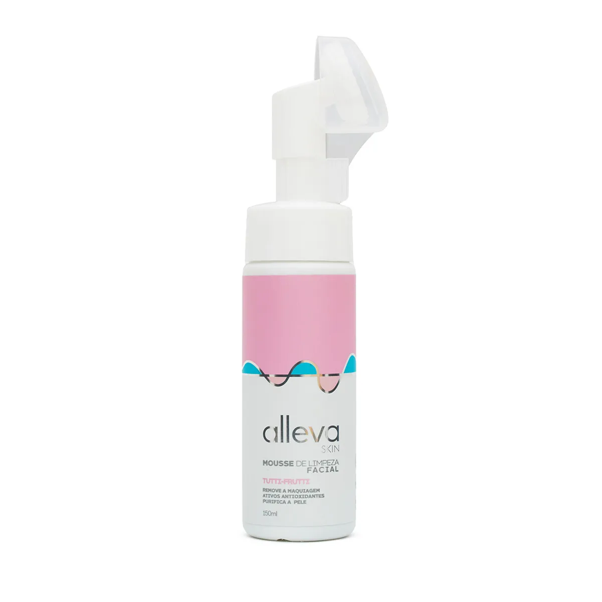 Mousse de limpeza alleva